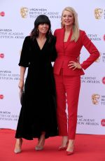 CLAUDIA WINKLEMAN and TESS DALY at Virgin Media British Academy Television Awards 2019 in London 05/12/2019
