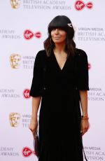 CLAUDIA WINKLEMAN and TESS DALY at Virgin Media British Academy Television Awards 2019 in London 05/12/2019