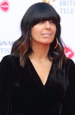 CLAUDIA WINKLEMAN and TESS DALY at Virgin Media British Academy Television Awards 2019 in London 05/12/2019