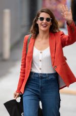 COBIE SMULDERS Arrives at Jimmy Kimmel Live! 05/09/2019