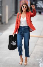 COBIE SMULDERS Arrives at Jimmy Kimmel Live! 05/09/2019