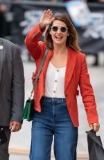 COBIE SMULDERS Arrives at Jimmy Kimmel Live! 05/09/2019