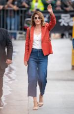 COBIE SMULDERS Arrives at Jimmy Kimmel Live! 05/09/2019