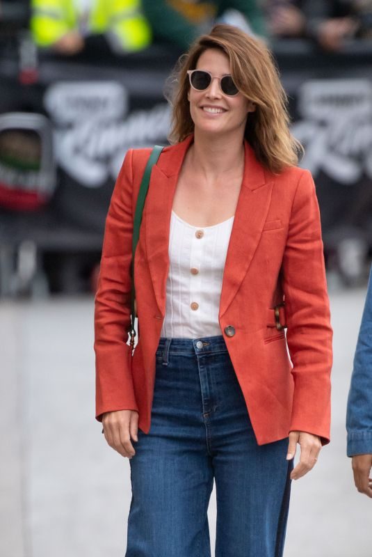 COBIE SMULDERS Arrives at Jimmy Kimmel Live! 05/09/2019