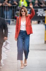 COBIE SMULDERS Arrives at Jimmy Kimmel Live! in Los Angeles 05/09/2019