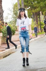 COCO ROCHA Out at Cannes Film Festival 05/18/2019