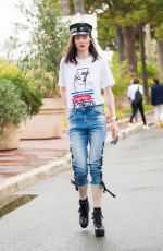 COCO ROCHA Out at Cannes Film Festival 05/18/2019