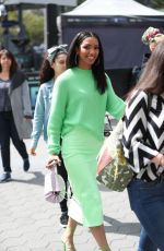 CORINE DOXX Arrives at Universal Studios in Universal City 05/21/2019