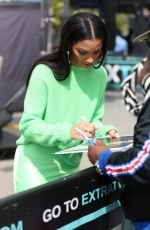 CORINE DOXX Arrives at Universal Studios in Universal City 05/21/2019