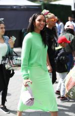 CORINE DOXX Arrives at Universal Studios in Universal City 05/21/2019