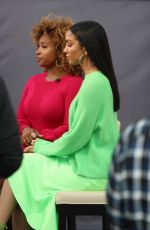 CORINE DOXX Arrives at Universal Studios in Universal City 05/21/2019