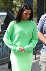 CORINE DOXX Arrives at Universal Studios in Universal City 05/21/2019