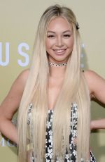 CORINNE OLYMPIOS at The Hustle Premiere in Los Angeles 05/08/2019