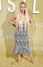 CORINNE OLYMPIOS at The Hustle Premiere in Los Angeles 05/08/2019