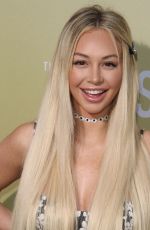 CORINNE OLYMPIOS at The Hustle Premiere in Los Angeles 05/08/2019