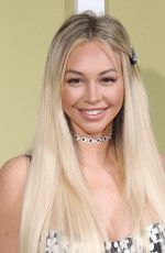CORINNE OLYMPIOS at The Hustle Premiere in Los Angeles 05/08/2019