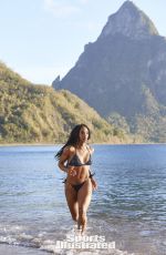 CRYSTAL DUNN in Sports Illustrated Swimsuit 2019 Issue