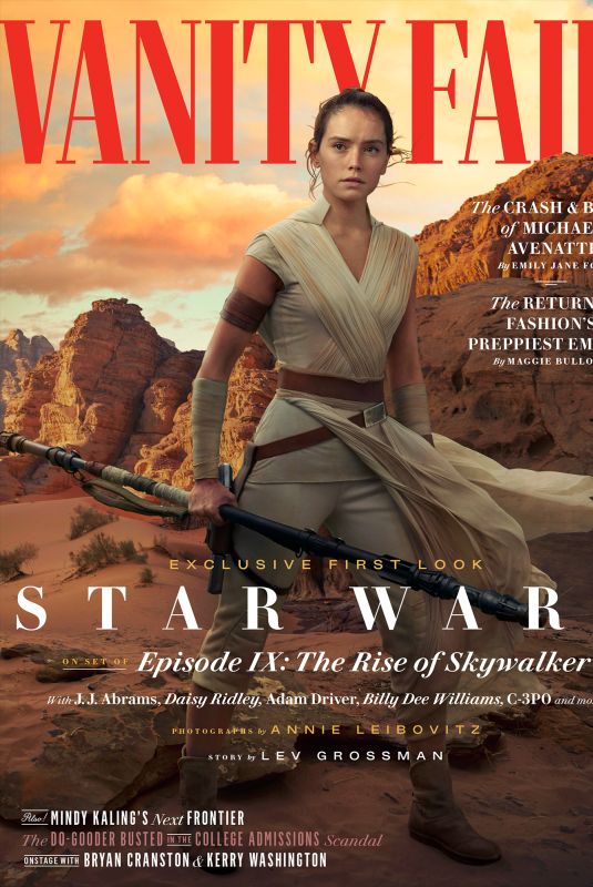 DAISY RIDLEY in Vanity Fair