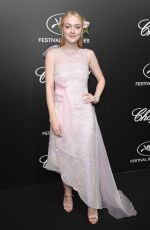 DAKOTA FANNING at Official Trophee Chopard Dinner at Cannes Film Festival 05/20/2019