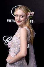 DAKOTA FANNING at Official Trophee Chopard Dinner at Cannes Film Festival 05/20/2019