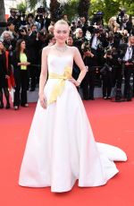 DAKOTA FANNING at Once Upon a Time in Hollywood Screening at Cannes Film Festival 05/21/2019