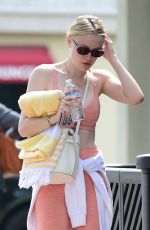 DAKOTA FANNING Leaves a Gym in Studio City 05/02/2019
