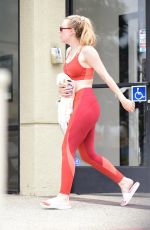 DAKOTA FANNING Leaves a Gym in Studio City 05/07/2019