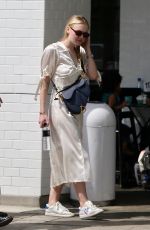 DAKOTA FANNING Out Shopping in Studio City 05/02/2019