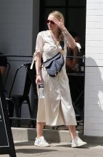 DAKOTA FANNING Out Shopping in Studio City 05/02/2019