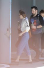 DAKOTA JOHNSON Arrives at a Studio in Koreatown 05/16/2019