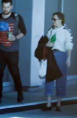 DAKOTA JOHNSON Arrives at a Studio in Koreatown 05/16/2019