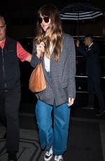 DAKOTA JOHNSON Arrives at Her Hotel in New York 05/05/2019