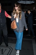 DAKOTA JOHNSON Arrives at Her Hotel in New York 05/05/2019