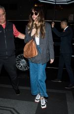 DAKOTA JOHNSON Arrives at Her Hotel in New York 05/05/2019