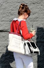 DAKOTA JOHNSON Arrives on the Set of Covers in Hollywood 05/30/2019
