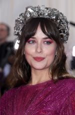 DAKOTA JOHNSON at 2019 Met Gala in New York 05/06/2019