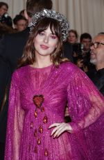 DAKOTA JOHNSON at 2019 Met Gala in New York 05/06/2019