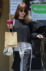 DAKOTA JOHNSON at Earthbar in Los Angeles 05/22/2019