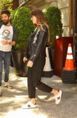 DAKOTA JOHNSON Leaves Her Hotel in New York 05/07/2019