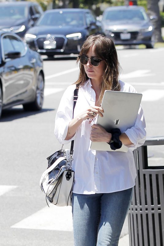 DAKOTA JOHNSON Out for Lunch in Beverly Hills 05/29/2019