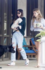DAKOTA JOHNSON Out with Her Dog in Malibu 05/04/2019