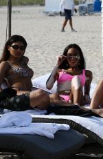 DANIELLE HERRINGTON in Bikini at a Beach in Miami 05/09/2019