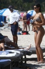 DANIELLE HERRINGTON in Bikini at a Beach in Miami 05/09/2019
