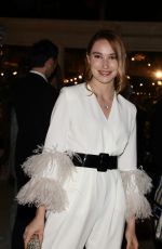 DEBORAH FRANCOIS at Dior and Vogue Dinner at Cannes Film Festival 05/15/2019