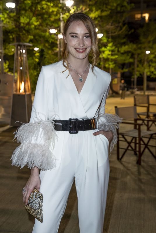 DEBORAH FRANCOIS at Dior and Vogue Dinner at Cannes Film Festival 05/15/2019