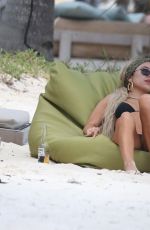 DELILAH HAMLIN in Bikini on the Beach in Tulum 05/01/2019