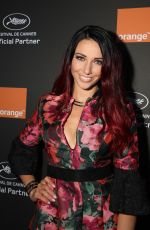 DELPHINE WESPISER at Orange Party at Plage Majestic in Cannes 05/18/2019