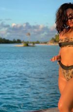 DEMI LOVATO in Bikini in Bora Bora 05/11/2019