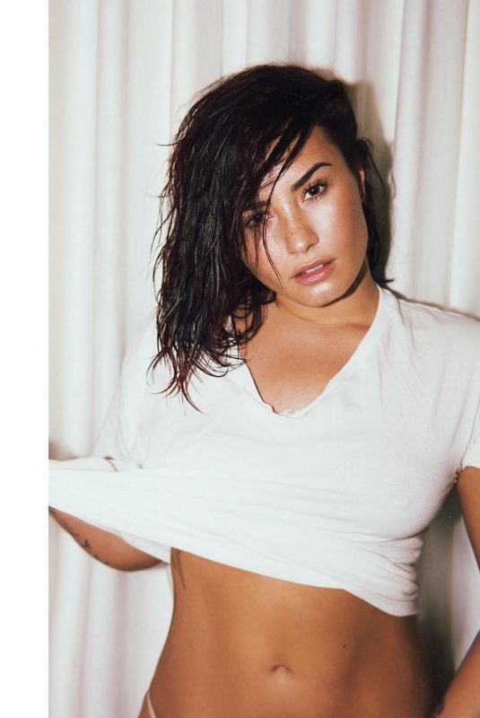 DEMI LOVATO on the Set of a Photoshoot 2019
