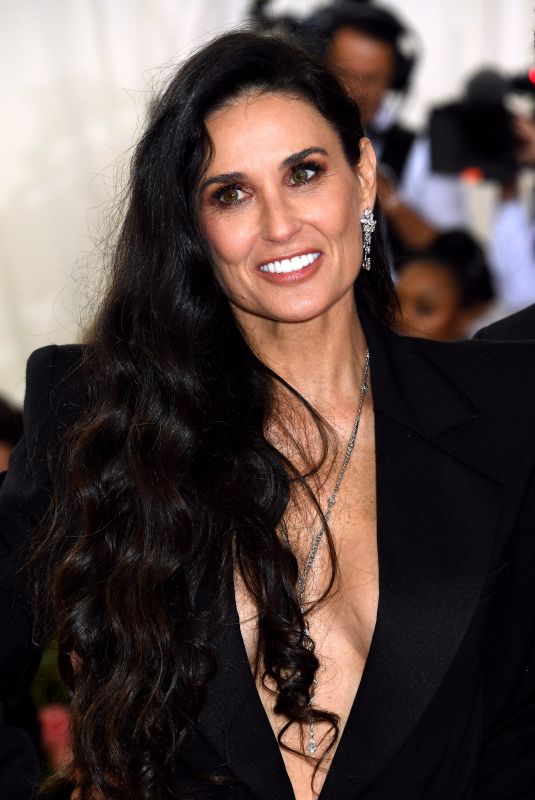 DEMI MOORE at 2019 Met Gala in New York 05/06/2019